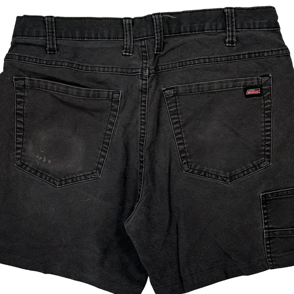 Dickies Denim Shorts - 32W 8L Black Cotton - Image 7