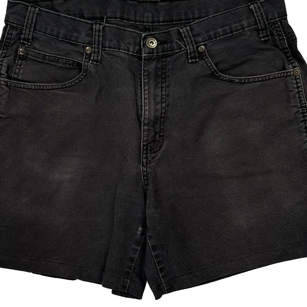 Dickies Denim Shorts - 32W 8L Black Cotton - Image 8