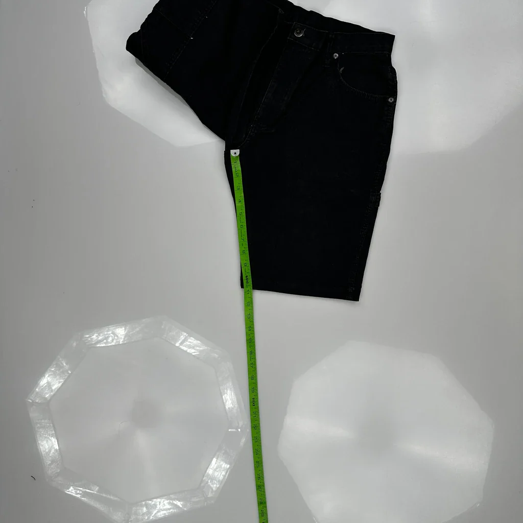 Dickies Denim Shorts - 32W 11L Black Cotton - Image 5