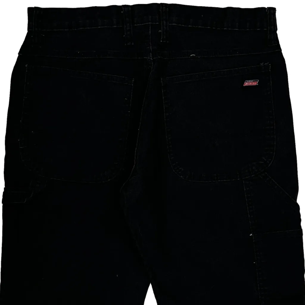 Dickies Denim Shorts - 32W 11L Black Cotton - Image 7