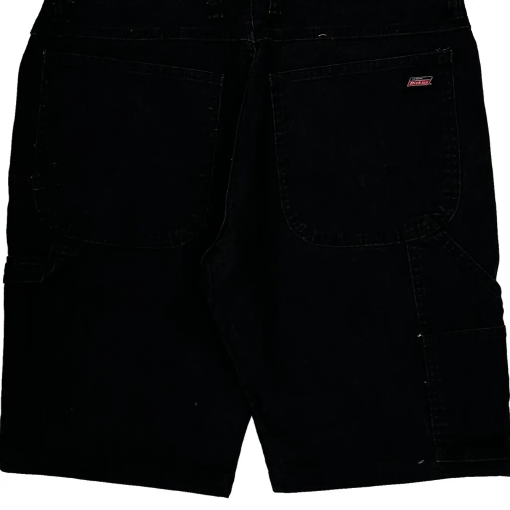 Dickies Denim Shorts - 32W 11L Black Cotton - Image 8