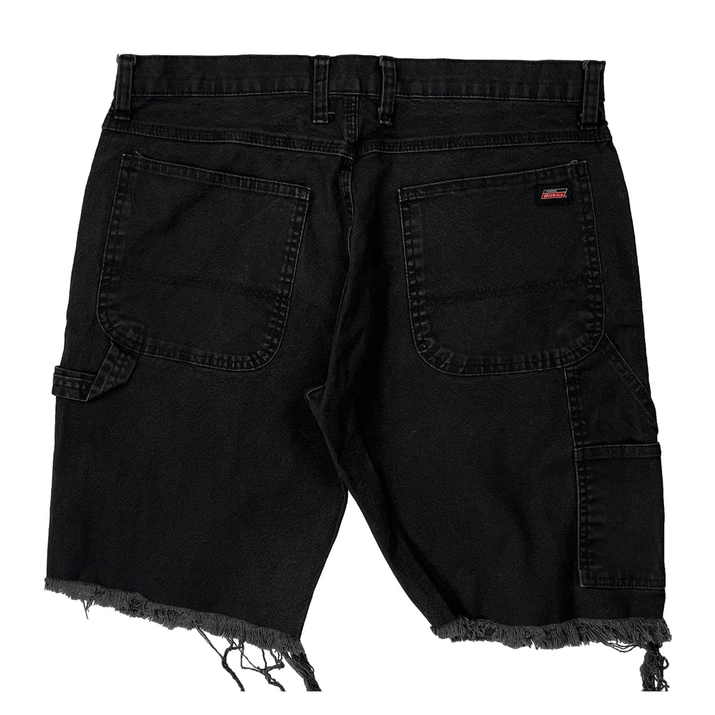 Dickies Denim Shorts - 34W 10L Black Cotton - Image 2
