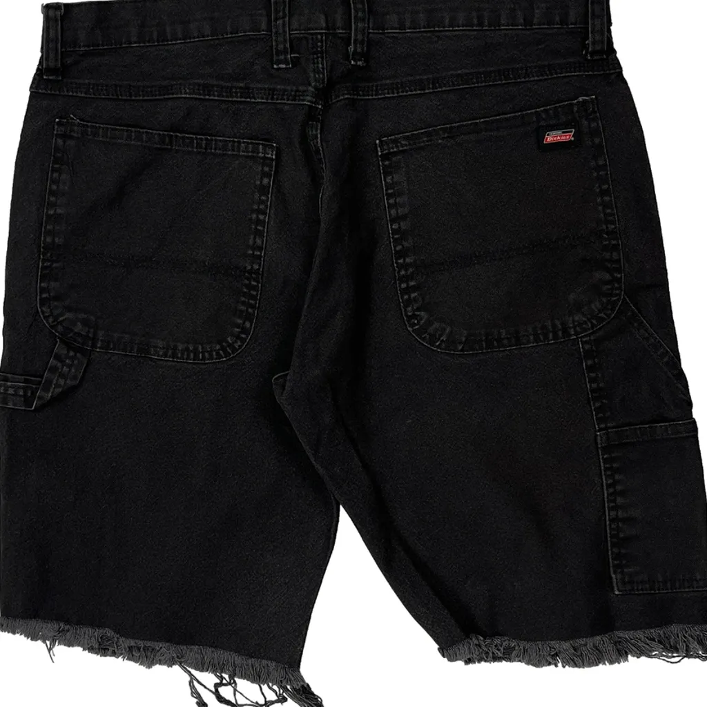 Dickies Denim Shorts - 34W 10L Black Cotton - Image 8
