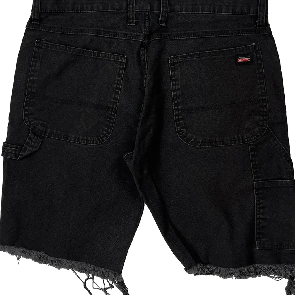 Dickies Denim Shorts - 34W 10L Black Cotton - Image 9