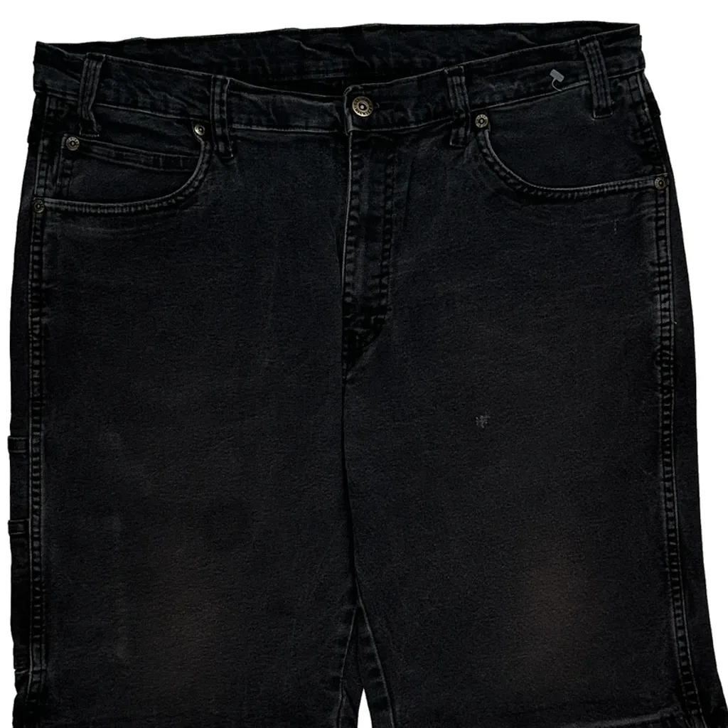 Dickies Denim Shorts - 36W 11L Black Cotton - Image 10