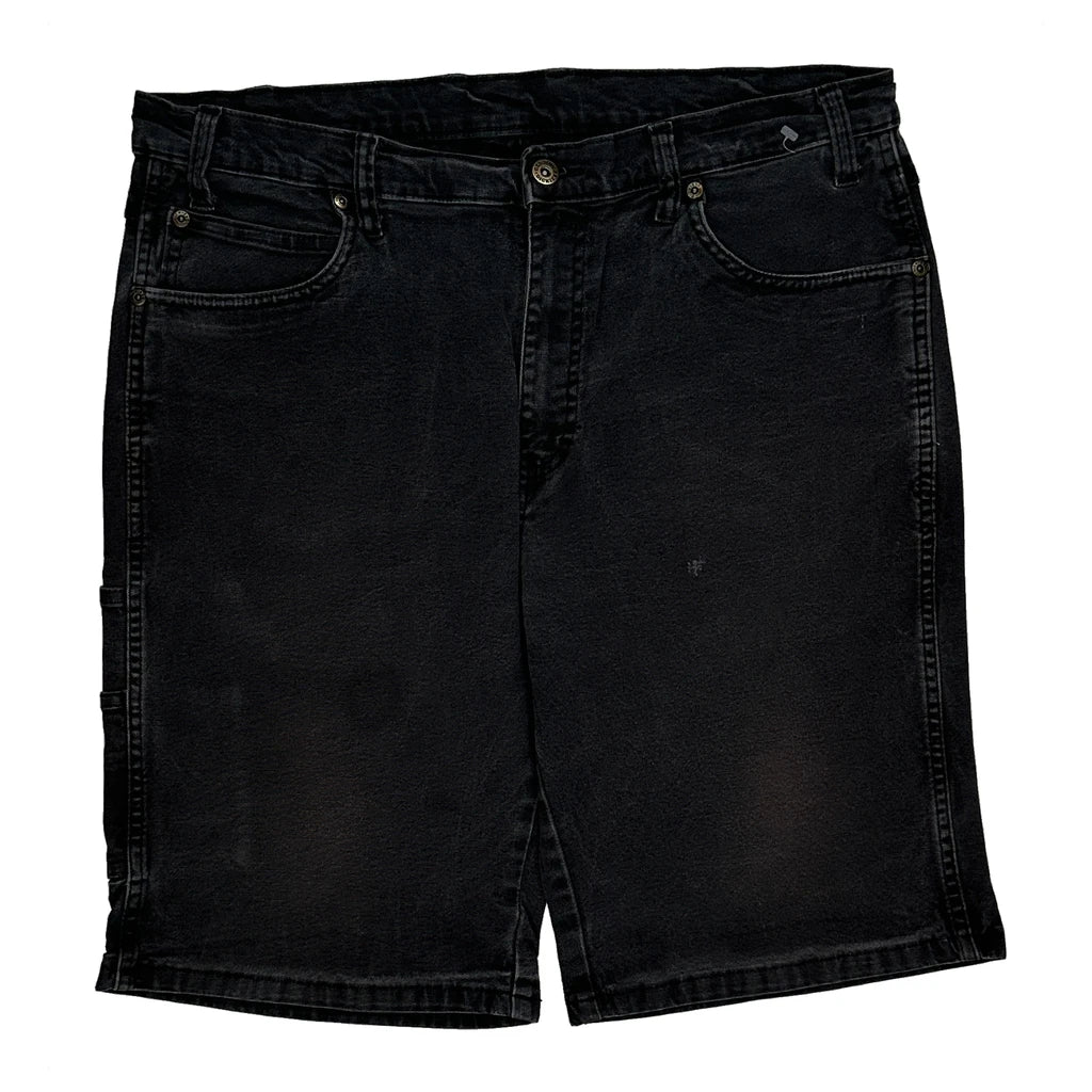 Dickies Denim Shorts - 36W 11L Black Cotton - Image 2