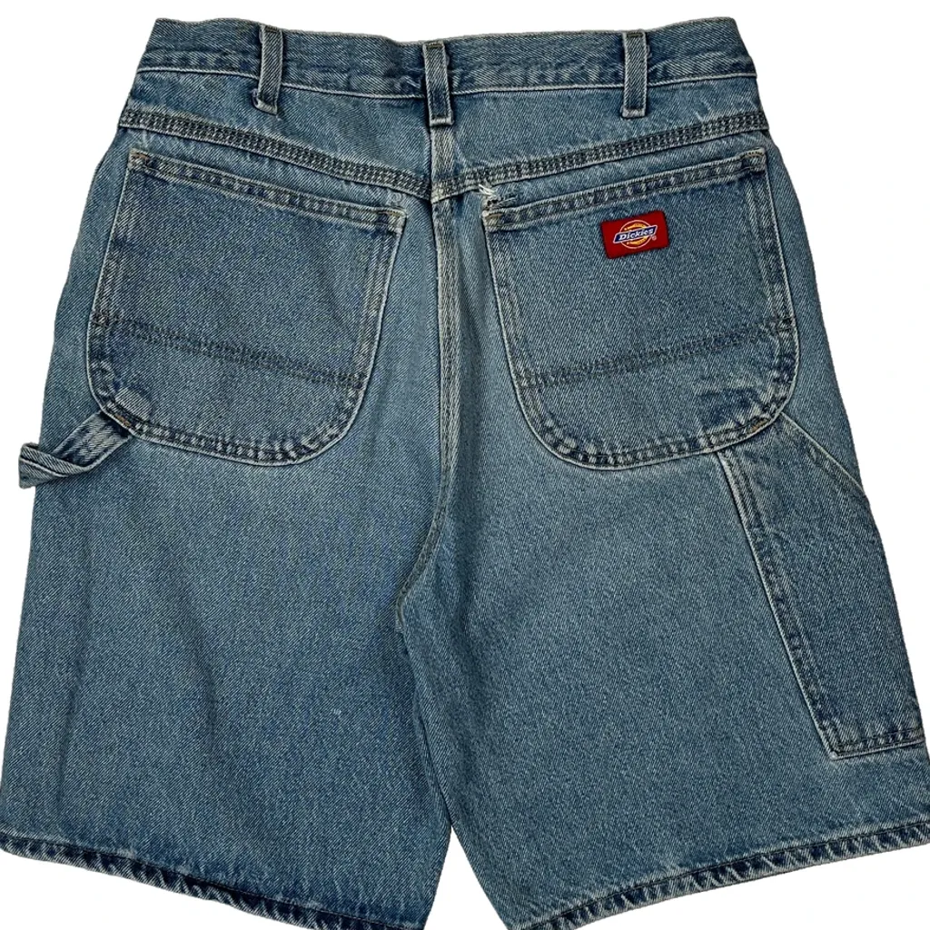 Dickies Denim Shorts - 28W 10L Blue Cotton - Image 8