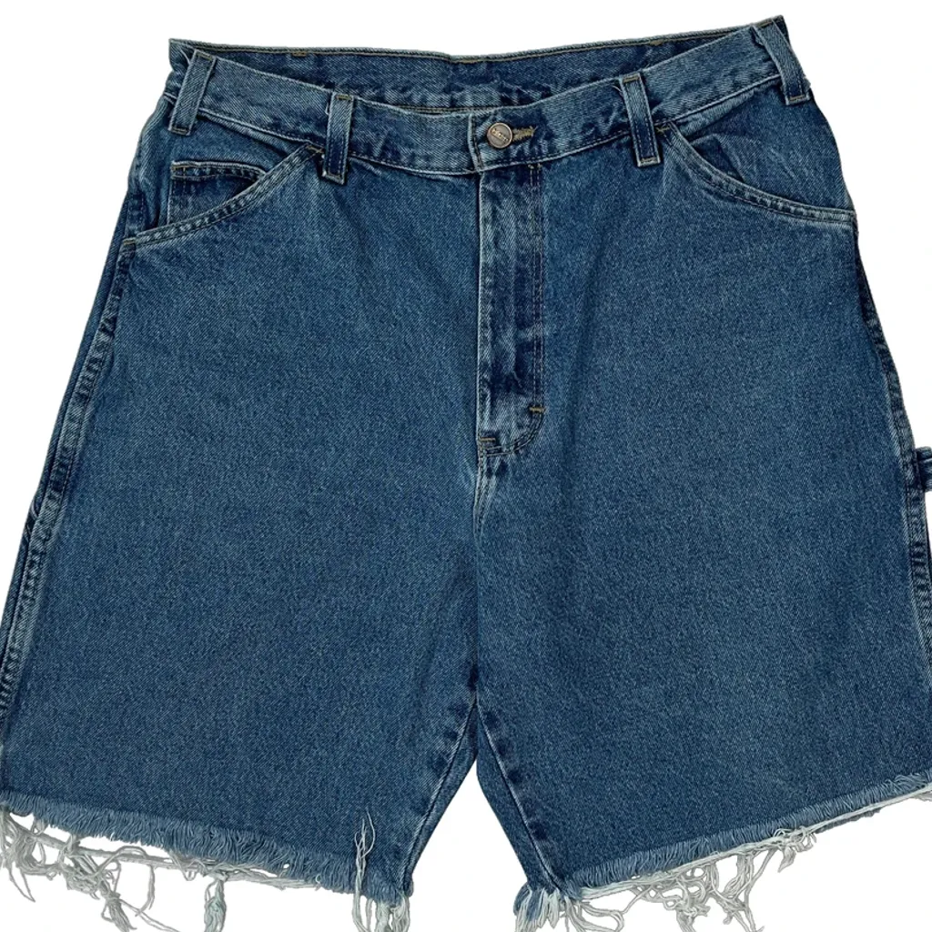 Dickies Denim Shorts - 30W 9L Blue Denim - Image 8