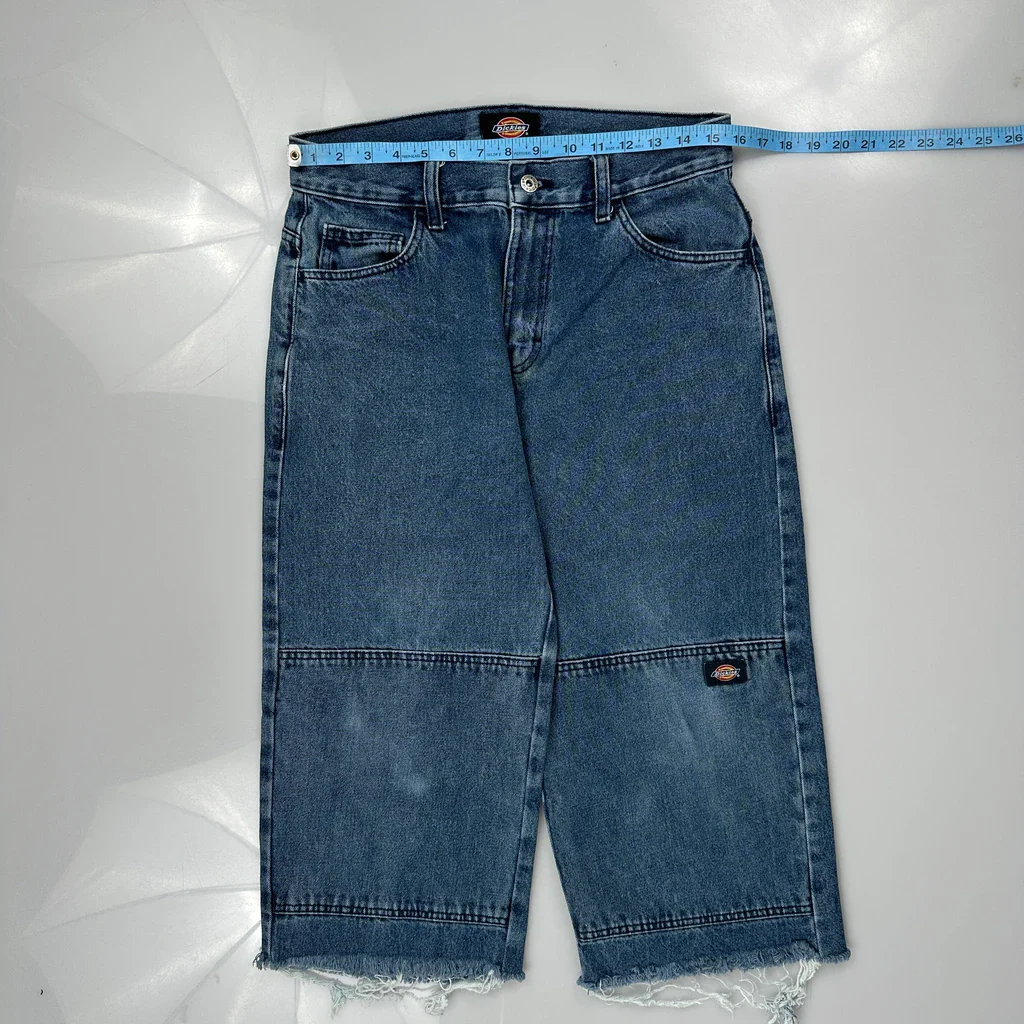Dickies Denim Shorts - 31W 21L Blue Denim - Image 3