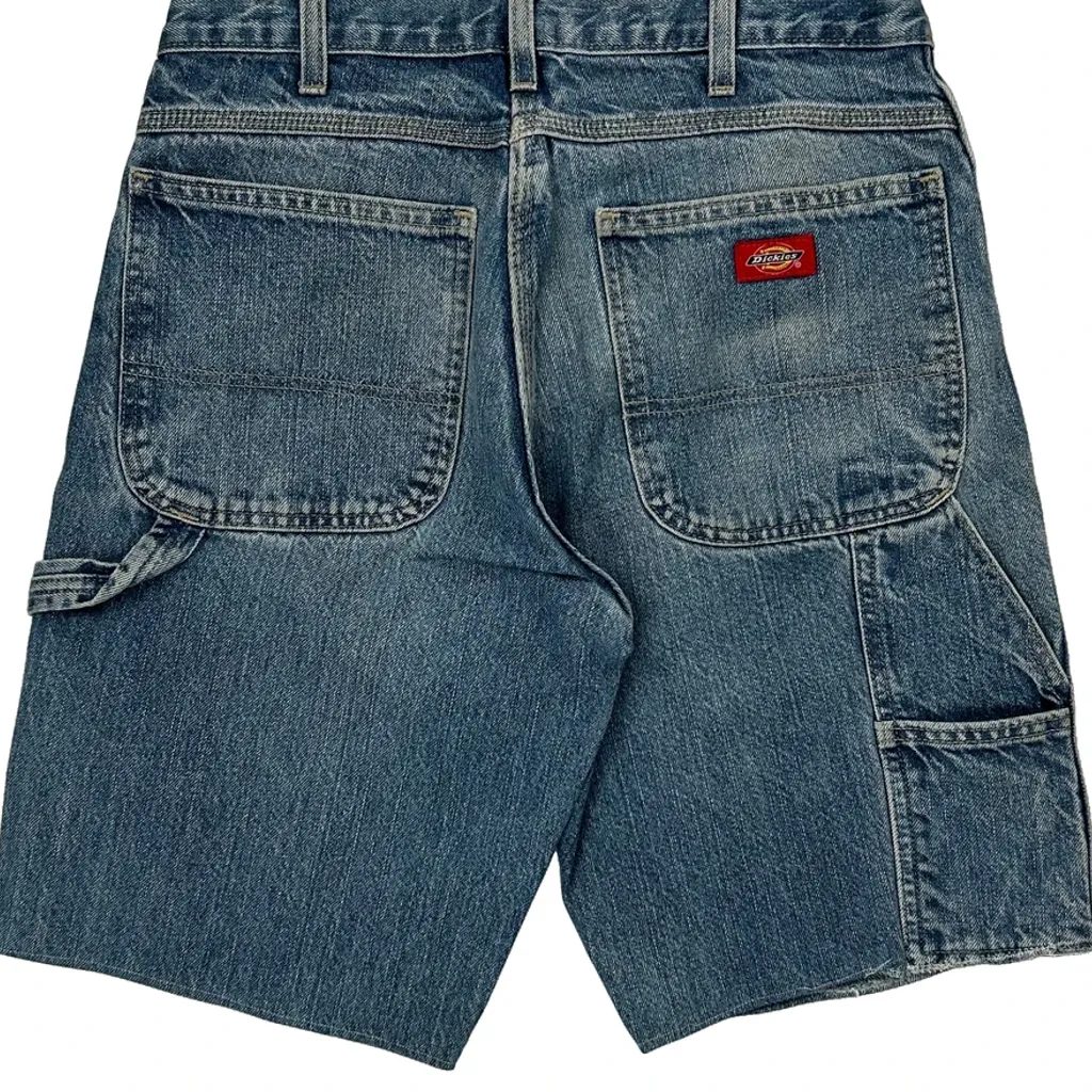 Dickies Denim Shorts - 31W 11L Blue Denim - Image 7