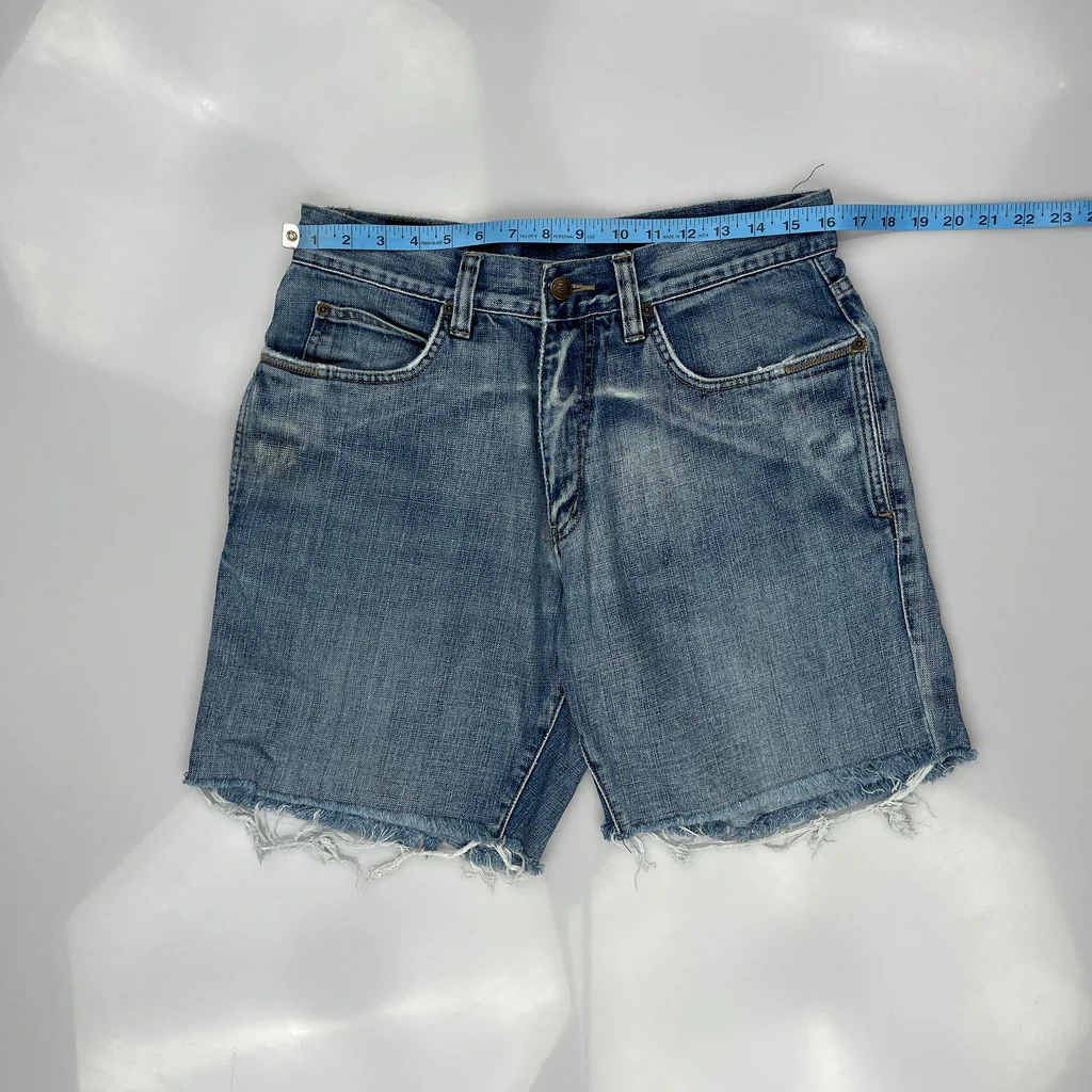 Dickies Denim Shorts - 32W 10L Blue Cotton - Image 3