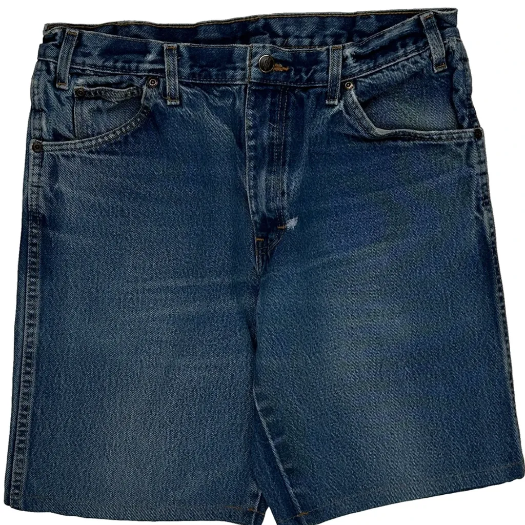 Dickies Denim Shorts - 32W 10L Blue Cotton - Image 9