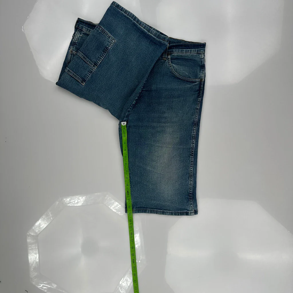 Dickies Denim Shorts - 36W 11L Blue Denim - Image 5