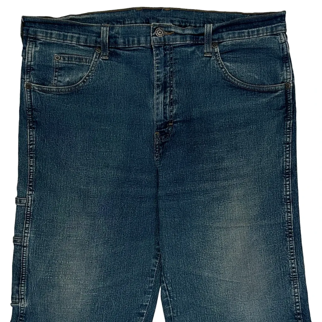 Dickies Denim Shorts - 36W 11L Blue Denim - Image 8