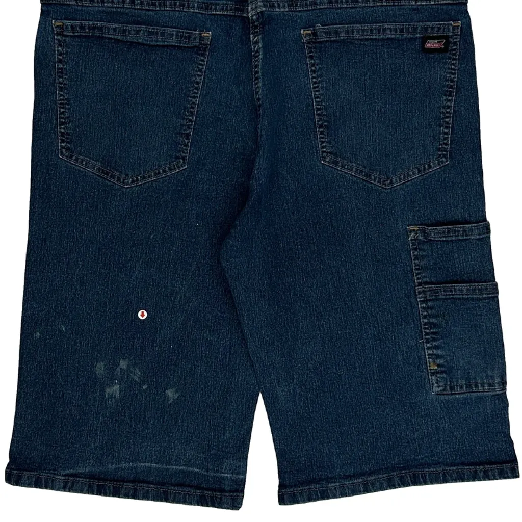 Dickies Denim Shorts - 36W 11L Blue Denim - Image 10