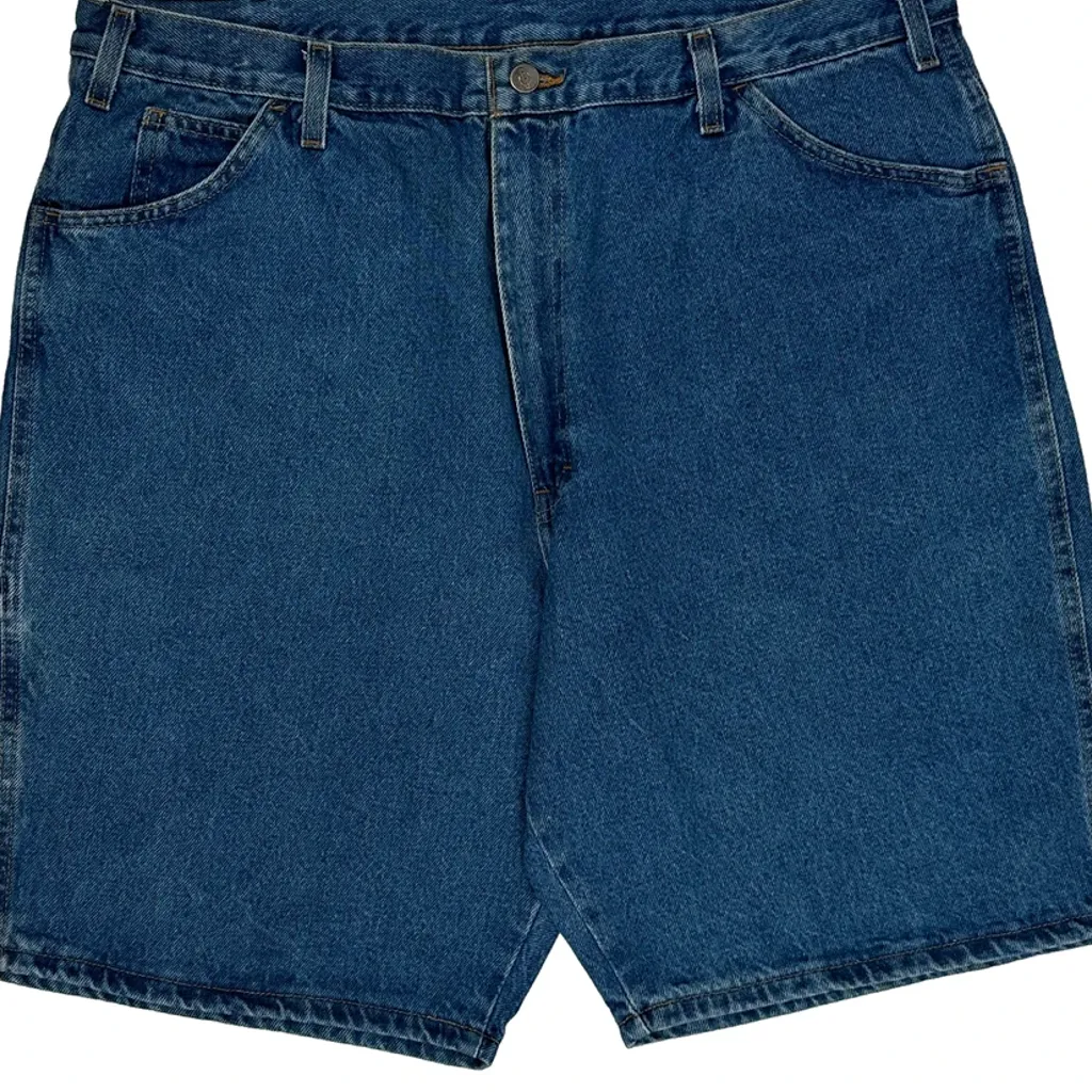 Dickies Denim Shorts - 38W 10L Blue Cotton - Image 9