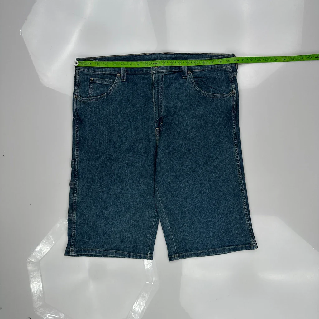 Dickies Denim Shorts - 38W 11L Blue Cotton - Image 3