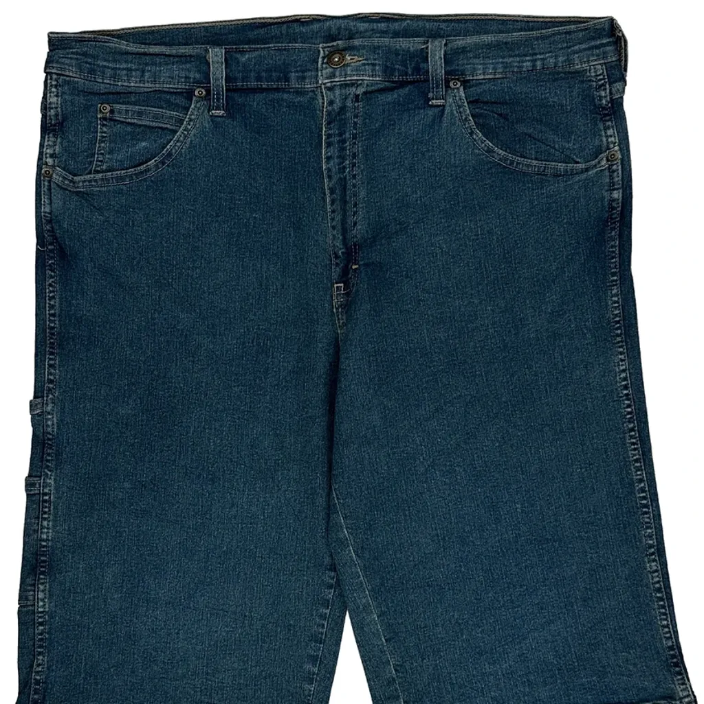 Dickies Denim Shorts - 38W 11L Blue Cotton - Image 9