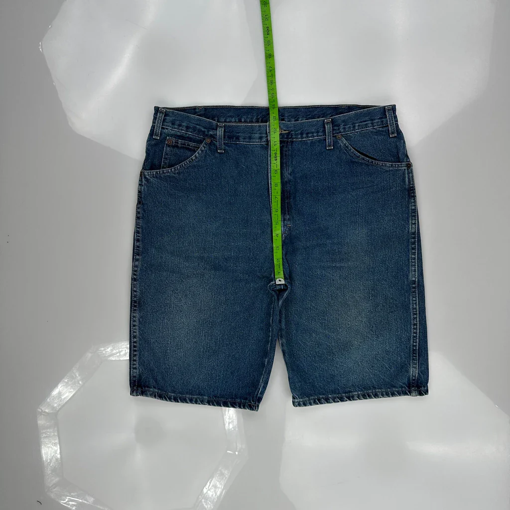 Dickies Denim Shorts - 38W 10L Blue Cotton - Image 4