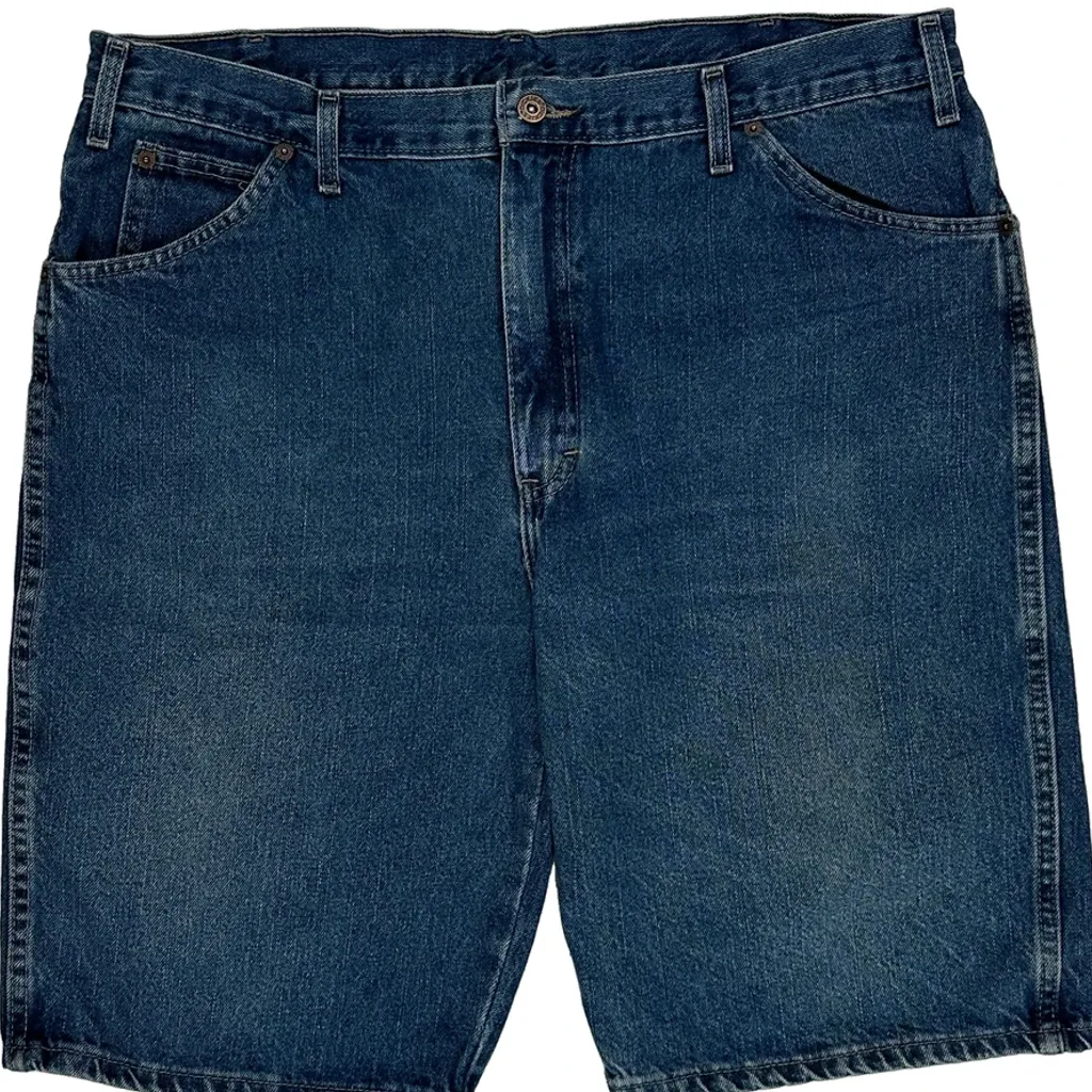 Dickies Denim Shorts - 38W 10L Blue Cotton - Image 9