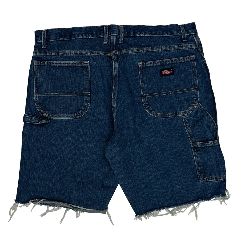 Dickies Denim Shorts - 40W 10L Blue Cotton