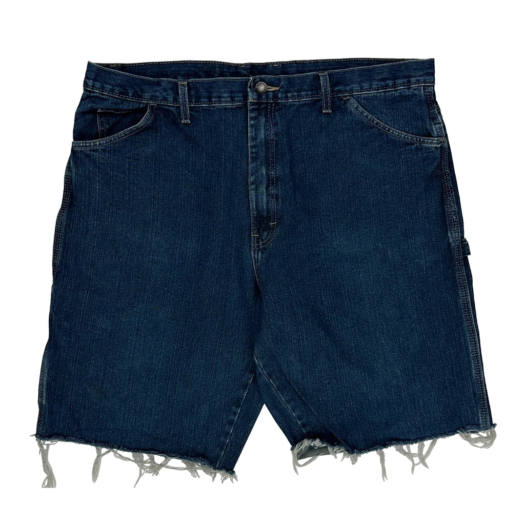 Dickies Denim Shorts - 40W 10L Blue Cotton - Image 2