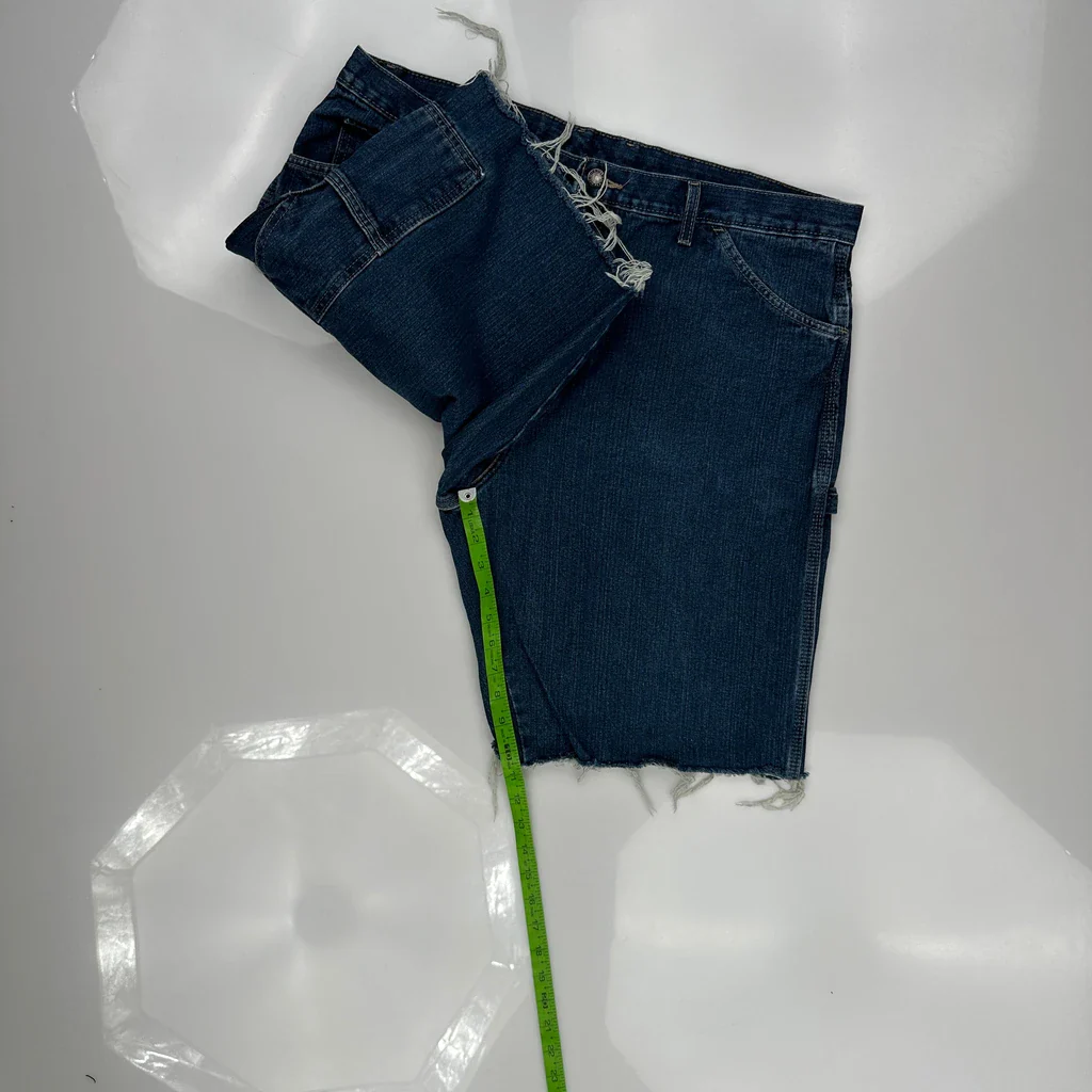 Dickies Denim Shorts - 40W 10L Blue Cotton - Image 5