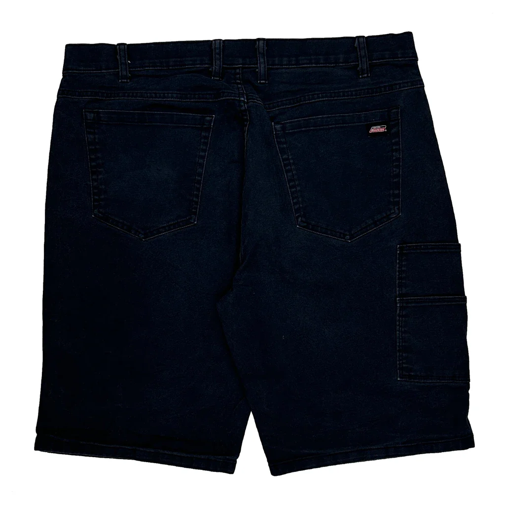Dickies Denim Shorts - 36W 11L Dark Wash Cotton