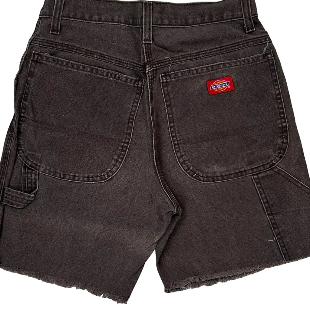 Dickies Denim Shorts - 25W 9L Grey Cotton - Image 7