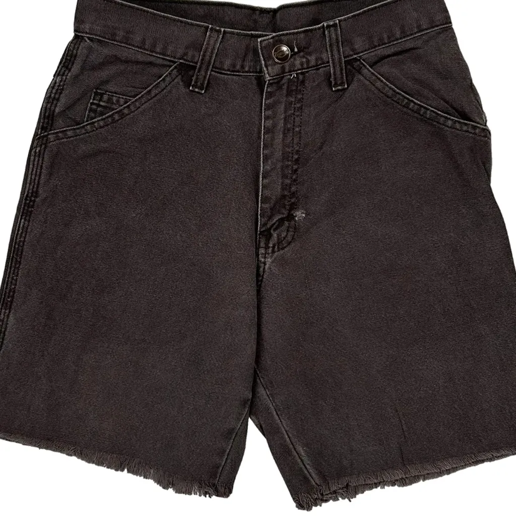 Dickies Denim Shorts - 25W 9L Grey Cotton - Image 9