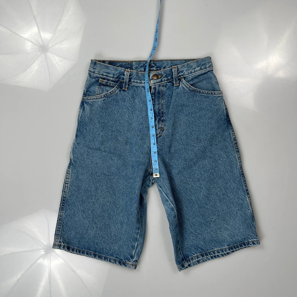 Dickies Denim Shorts - 28W UK 10 Blue Denim - Image 4