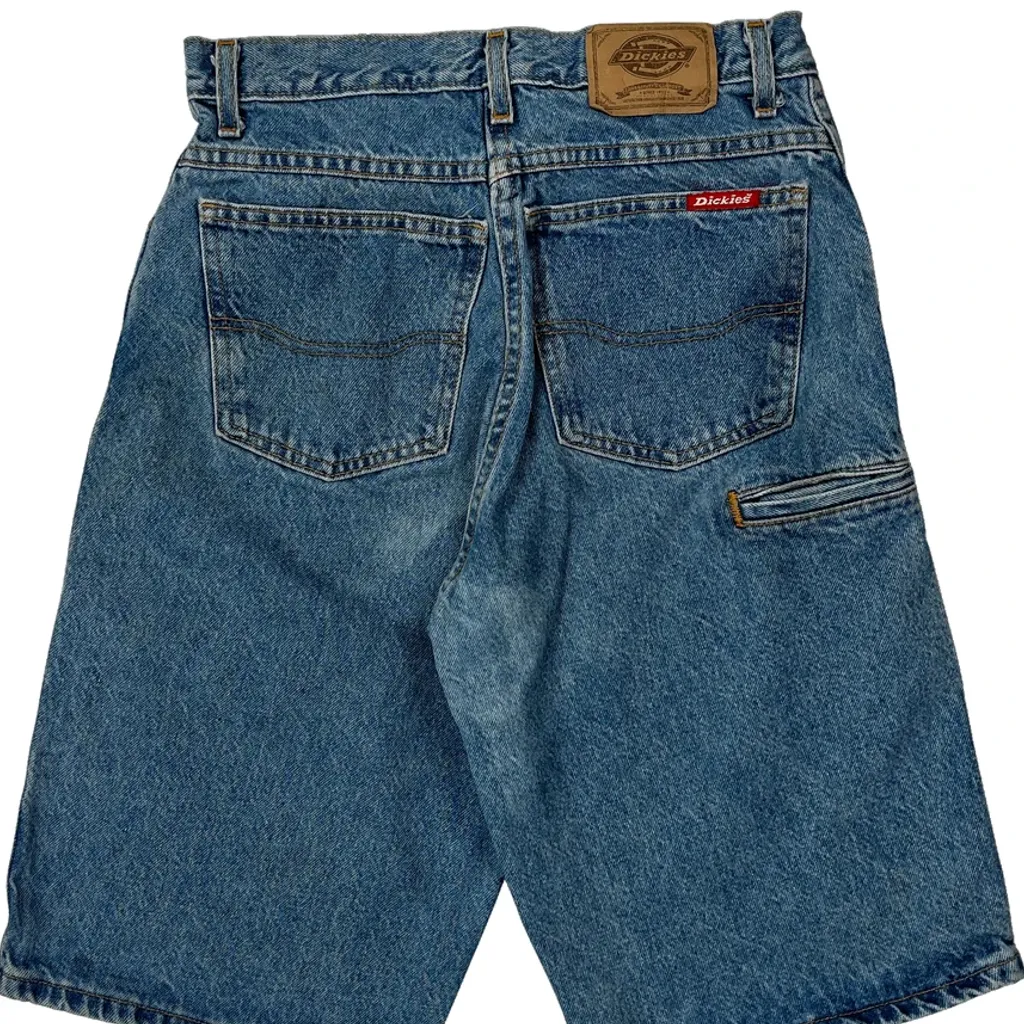 Dickies Denim Shorts - 28W UK 10 Blue Denim - Image 6
