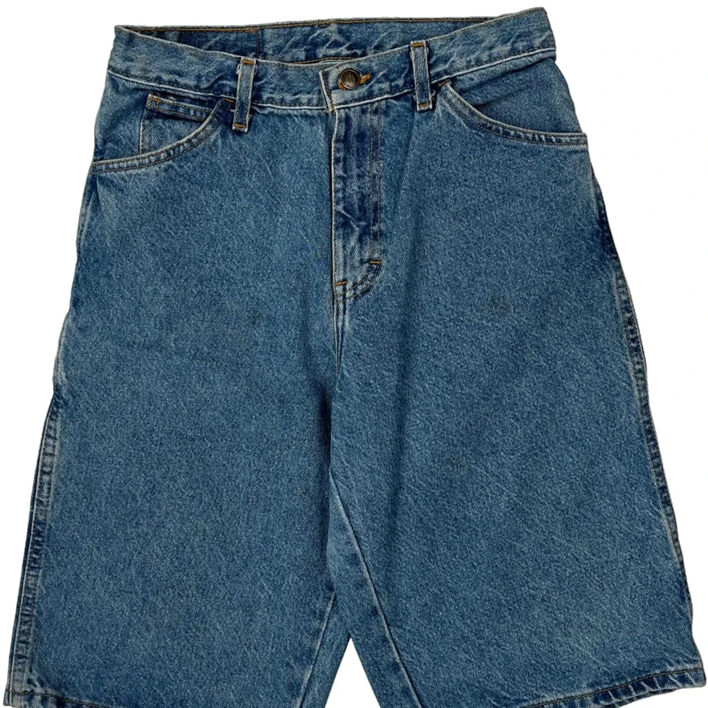 Dickies Denim Shorts - 28W UK 10 Blue Denim - Image 9