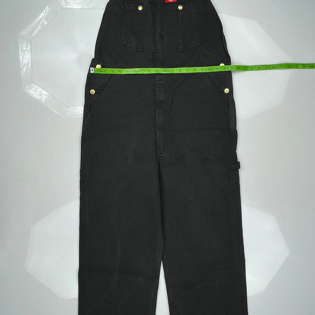 Dickies Dungarees - 38W 30L Black Cotton - Image 3