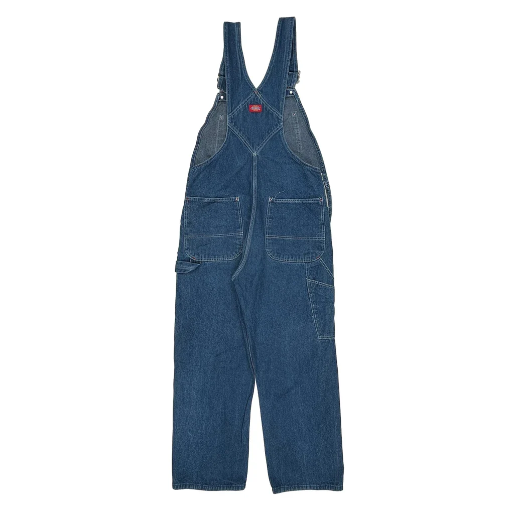 Dickies Dungarees - 36W 30L Blue Cotton