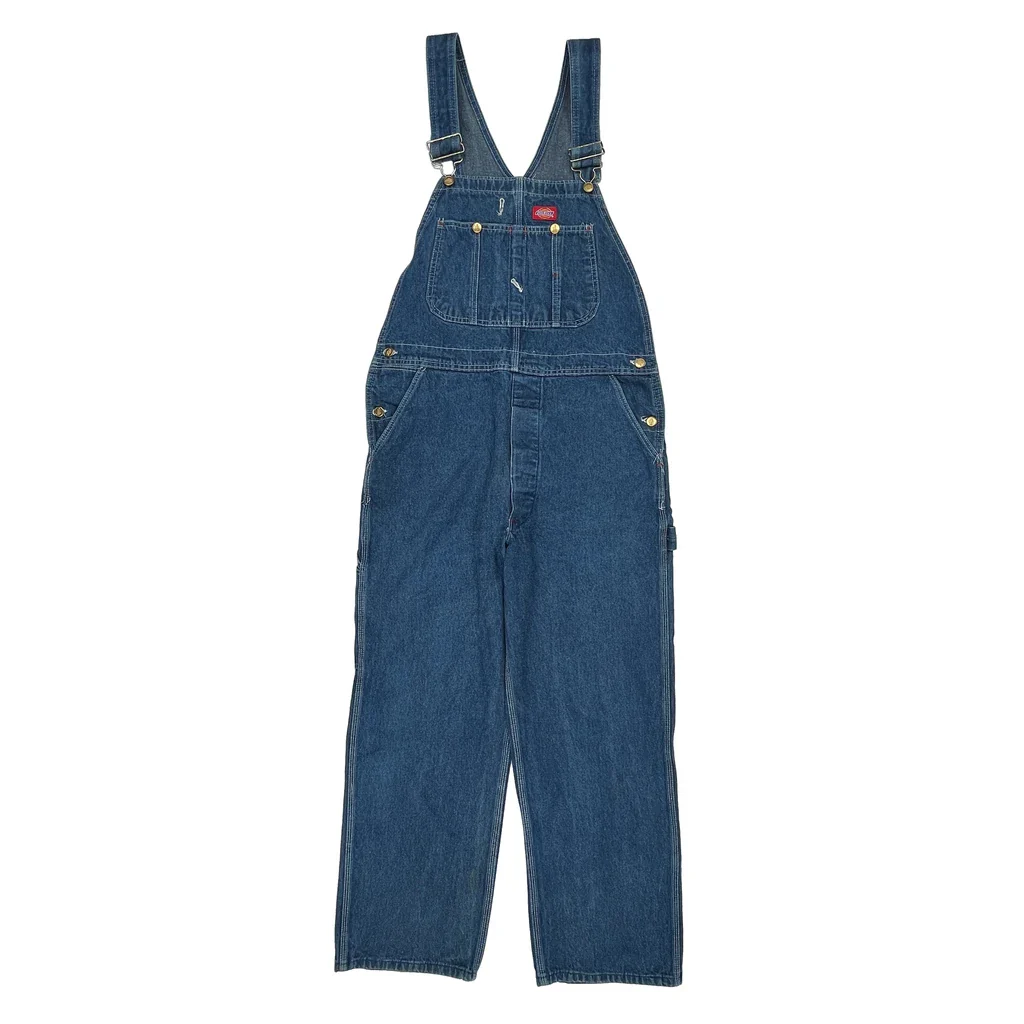 Dickies Dungarees - 36W 30L Blue Cotton - Image 2