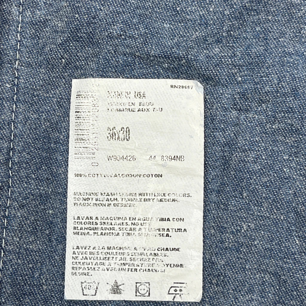 Dickies Dungarees - 36W 30L Blue Cotton - Image 4