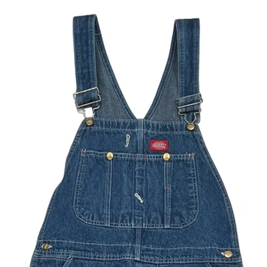 Dickies Dungarees - 36W 30L Blue Cotton - Image 8