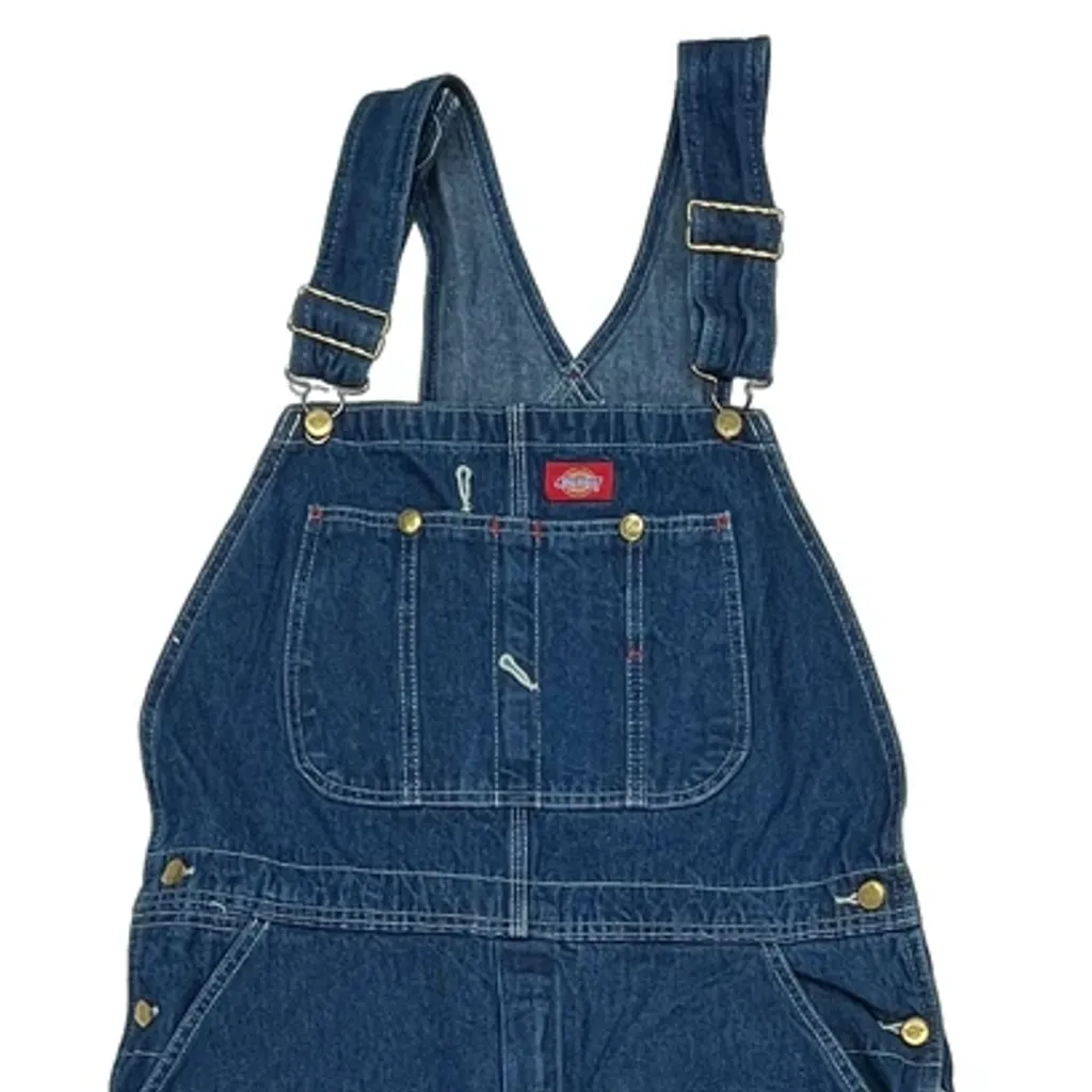 Dickies Dungarees - 36W 34L Blue Cotton - Image 8