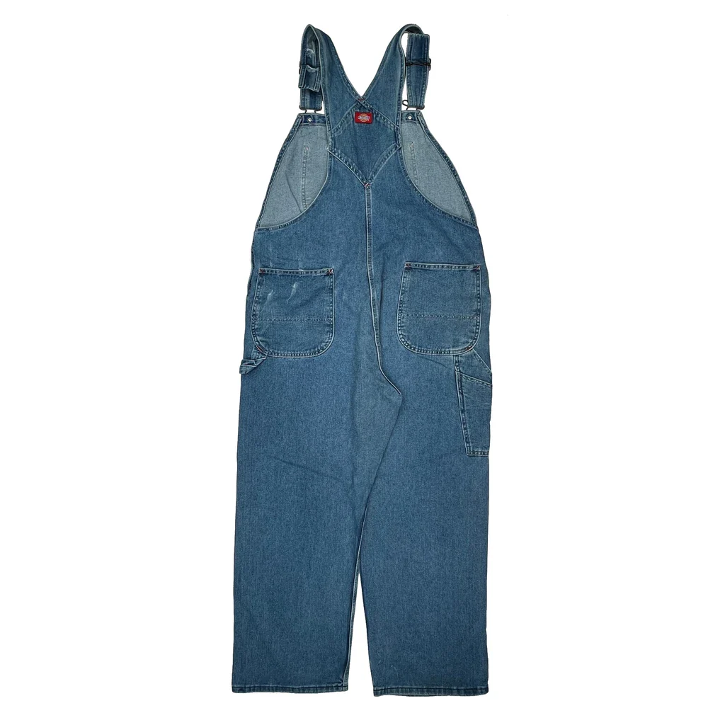 Dickies Dungarees - 40″ Waist Blue Denim - Image 2