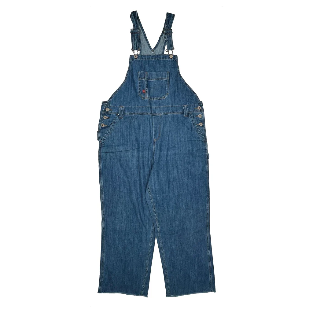 Dickies Dungarees - Large Blue Cotton