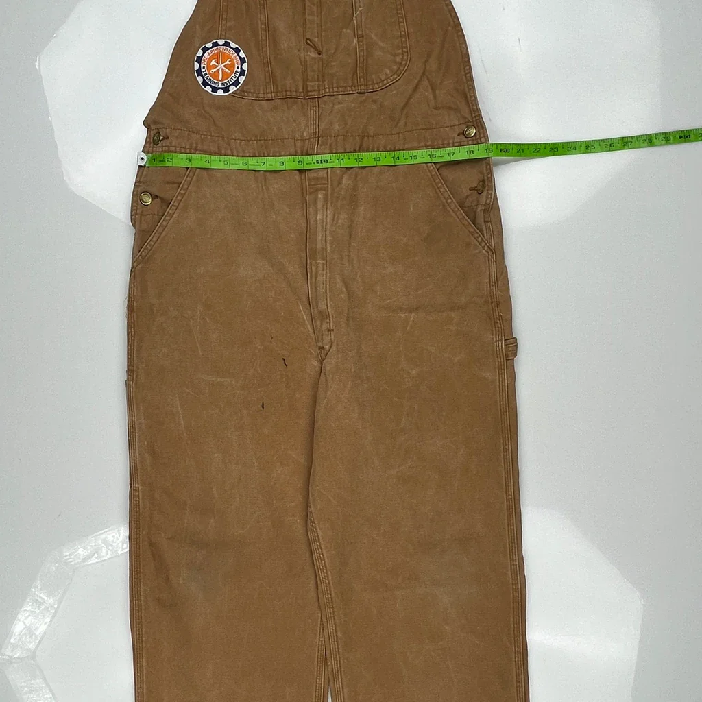 Dickies Dungarees - 38″ Waist Brown Cotton - Image 3