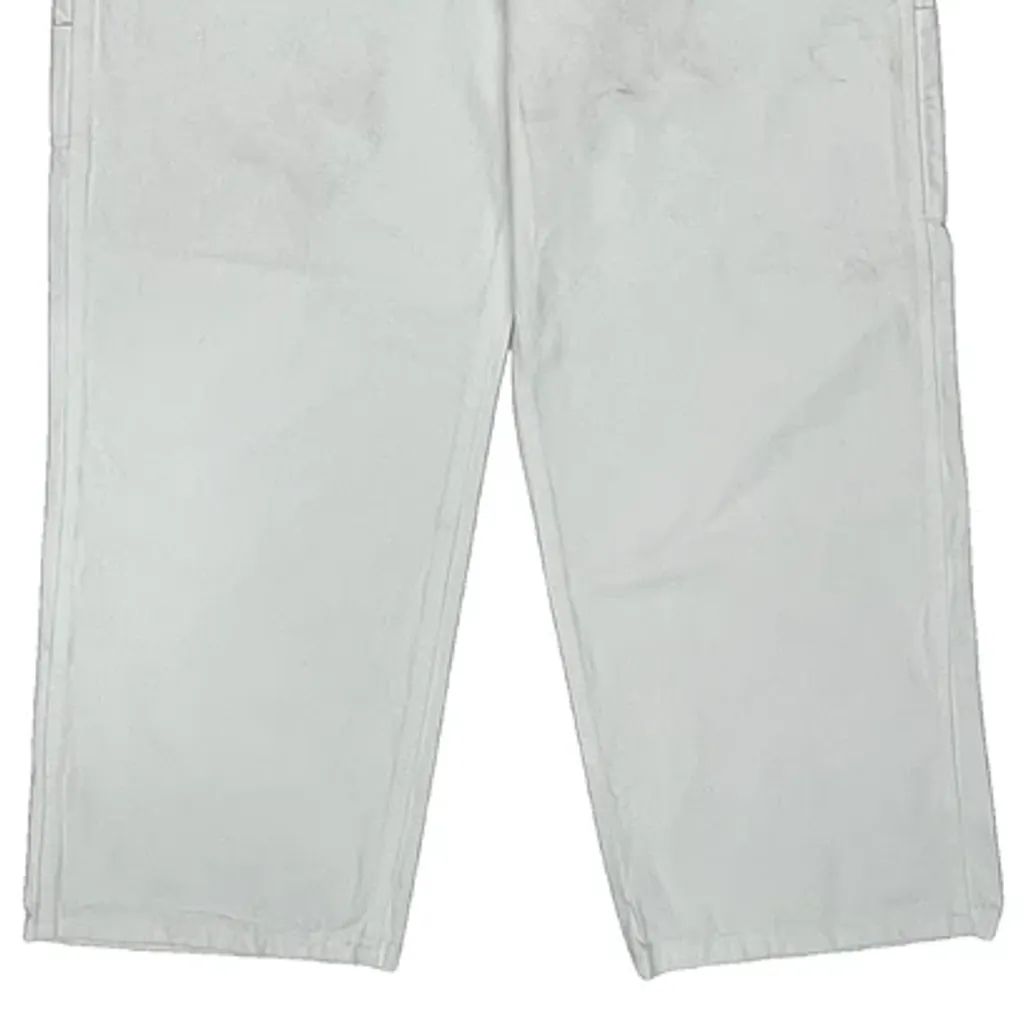 Dickies Dungarees - 36W 30L White Cotton - Image 7