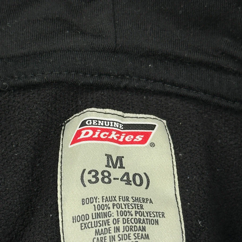 Dickies Fleece - Medium Black Polyester - Image 3