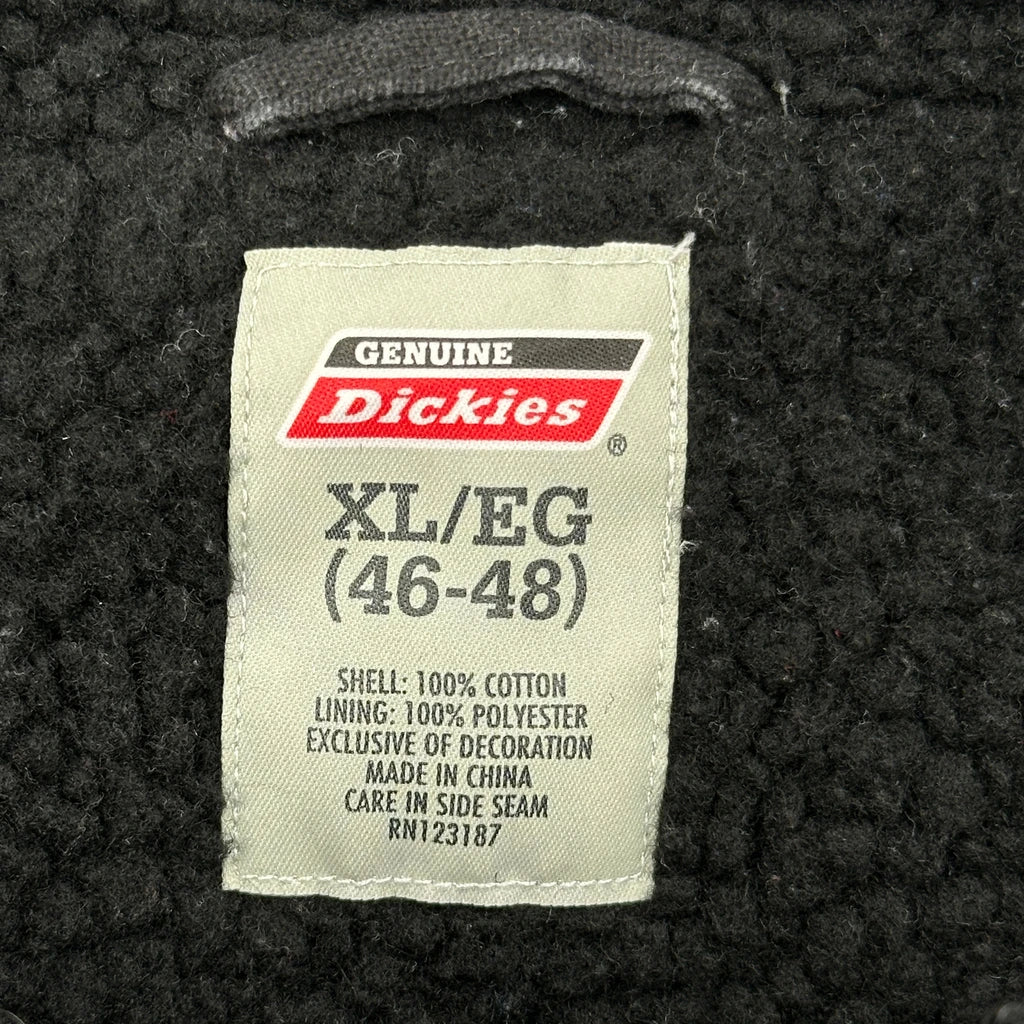 Dickies Sherpa Lined Gilet - XL Black Cotton - Image 3