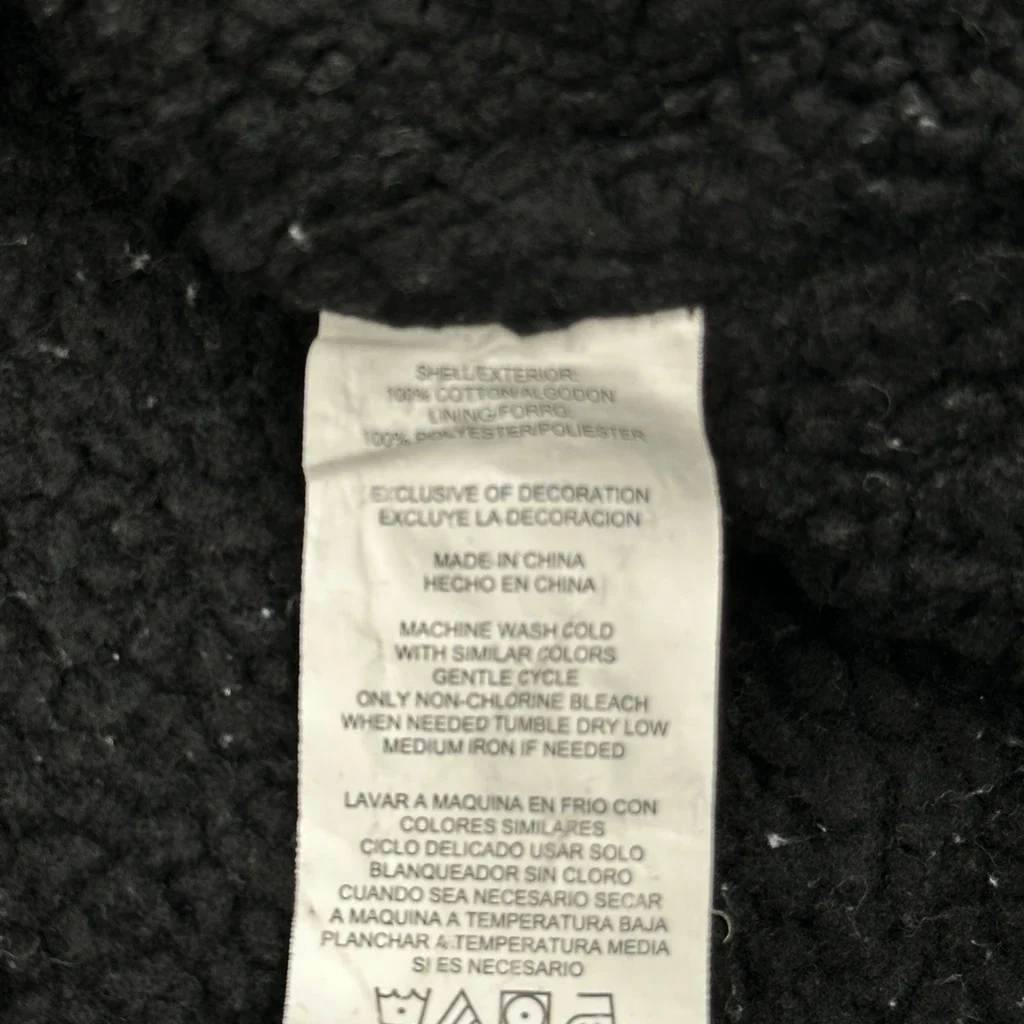 Dickies Sherpa Lined Gilet - XL Black Cotton - Image 4