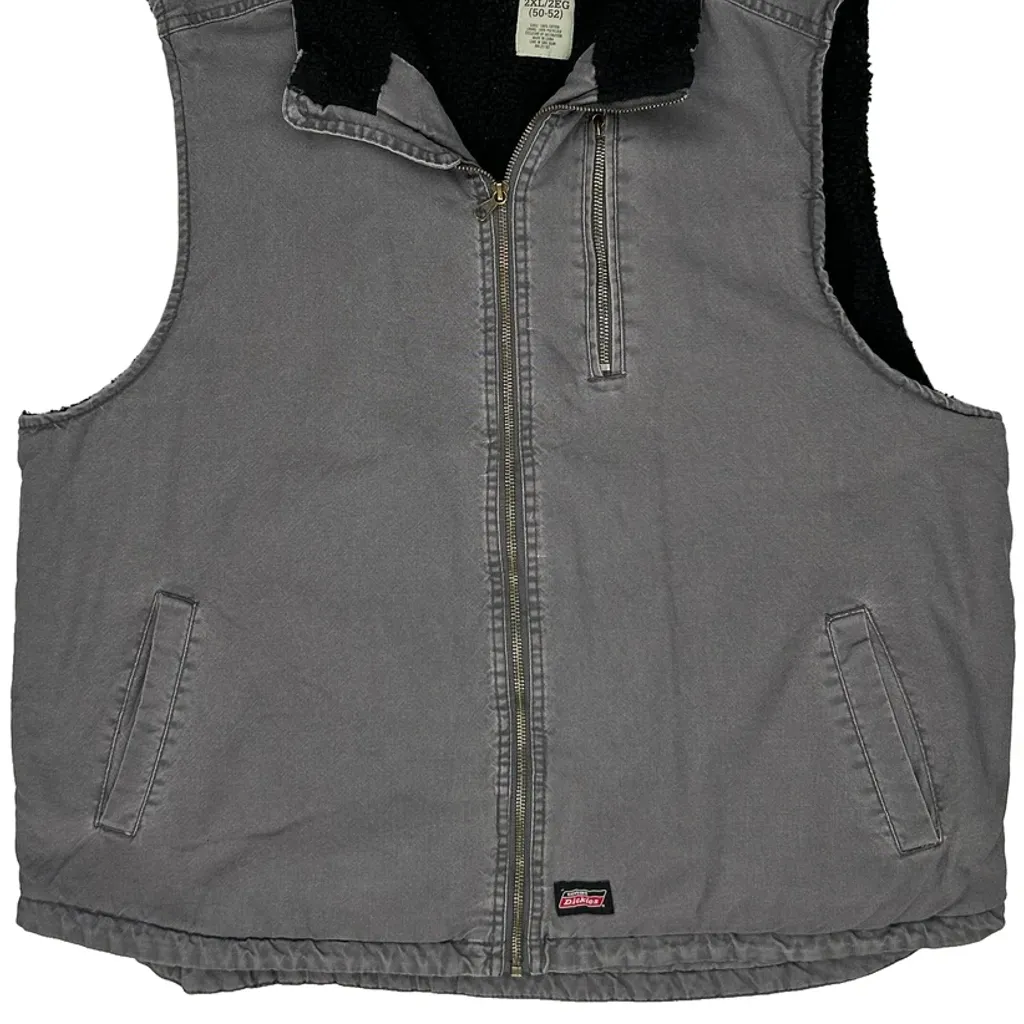 Dickies Gilet - 2XL Grey Cotton - Image 5