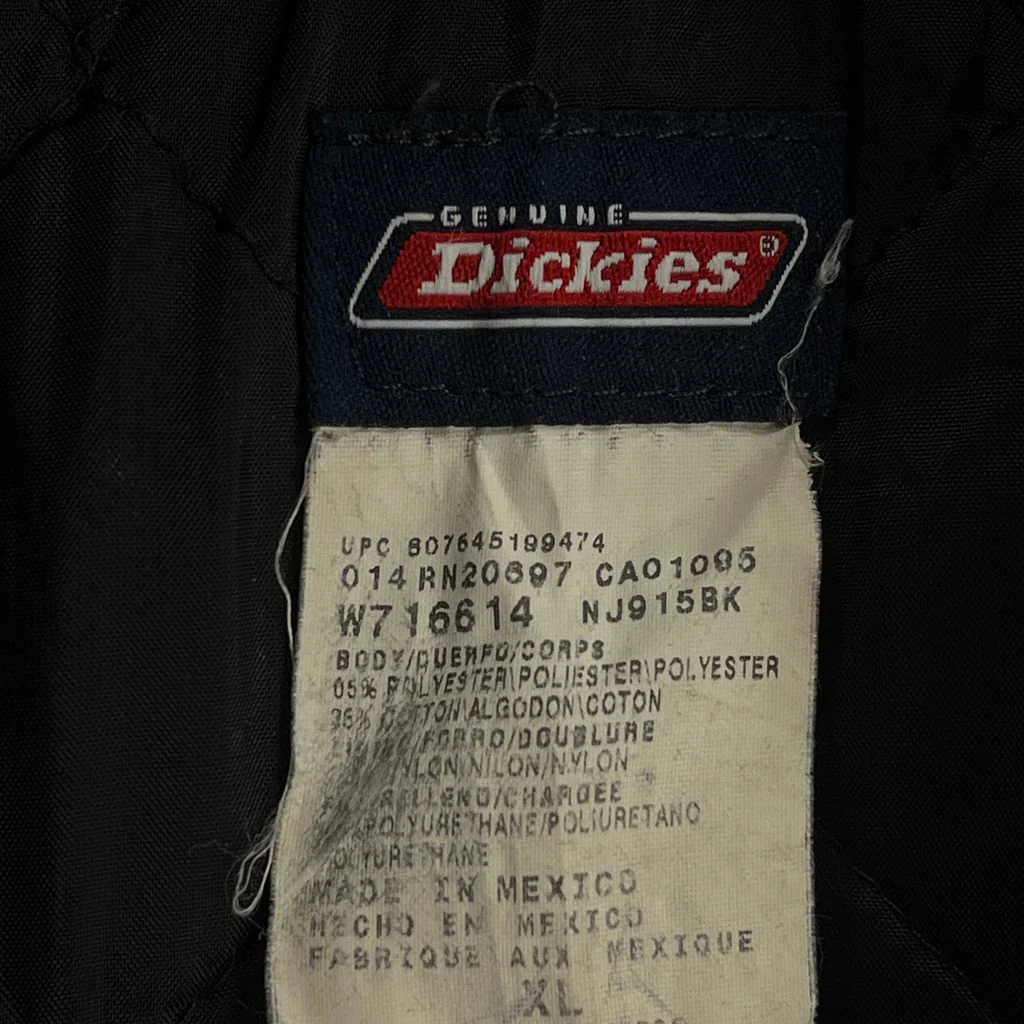 Dickies Workwear Harrington Jacket - XL Black Polyester - Image 3