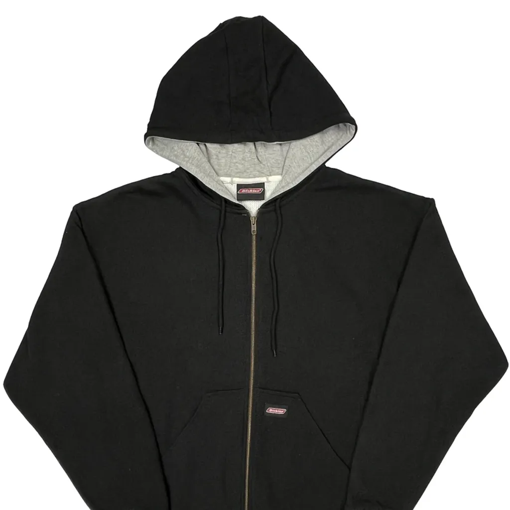 Dickies Hoodie - Large Black Cotton Blend - Image 5