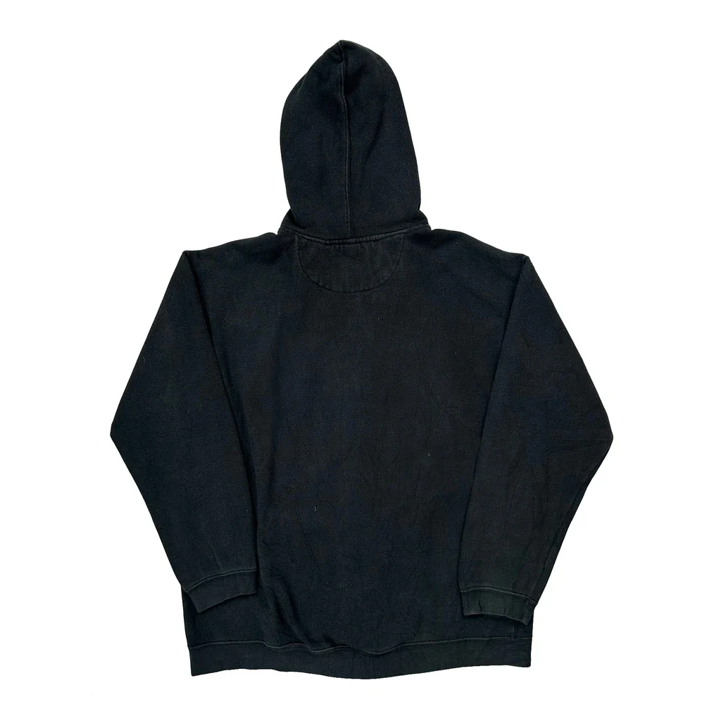 Dickies Spellout Hoodie - Medium Black Cotton Blend - Image 2